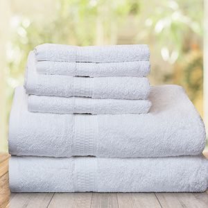 Meltanoia Towel Sets white
